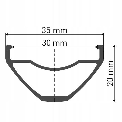 Rim DT SWISS M 502 29 622 30mm x 30mm 32H