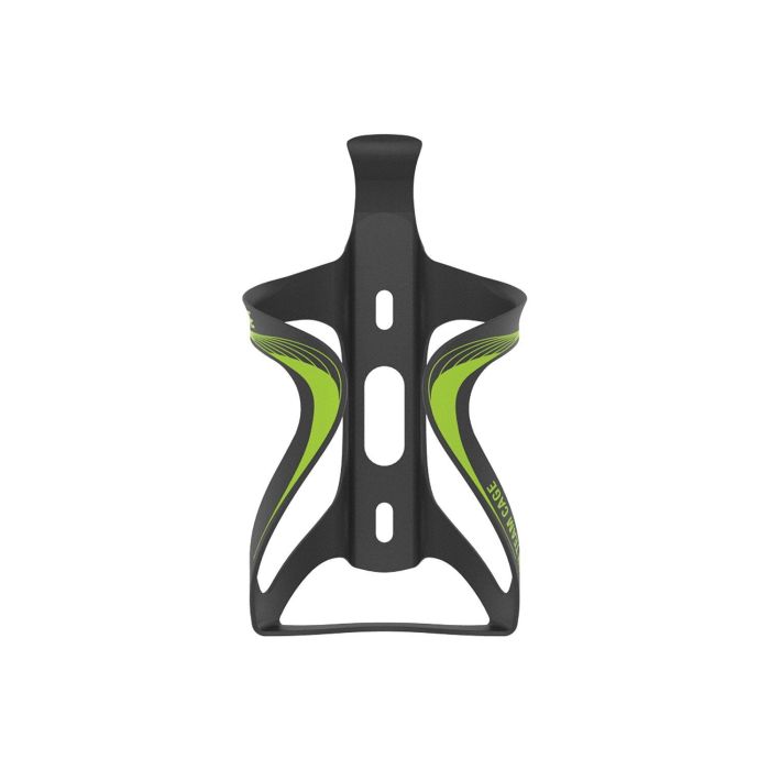 Lezyne Carbon Team Cage Matte Black / Green