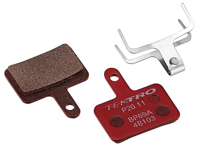 Brake pads TEKTRO P20.11 cermet 15 pairs Red