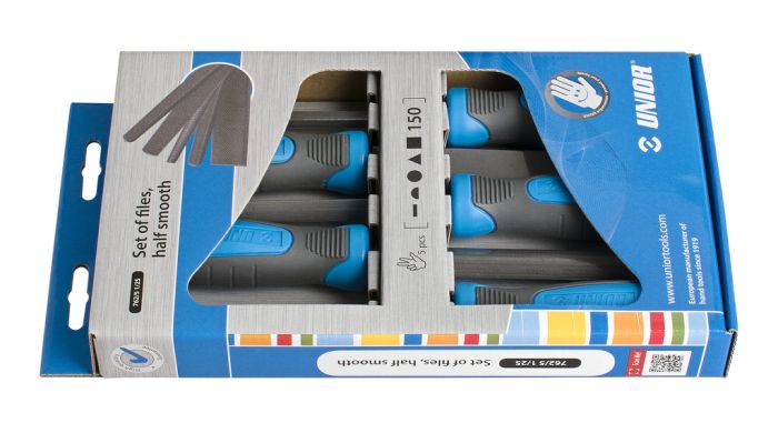 UNIOR TOOLS set of files in a carton 150 619468-762 / 5 1 / 2S