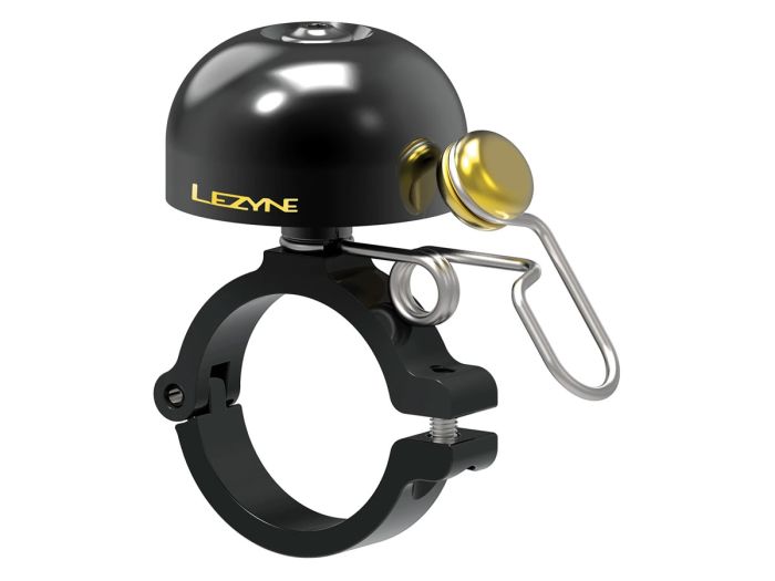 Bell bike Lezyne Classic Brass Bell Hard Mount Black