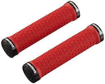 Grips with locks SRAM Locking Grips Red