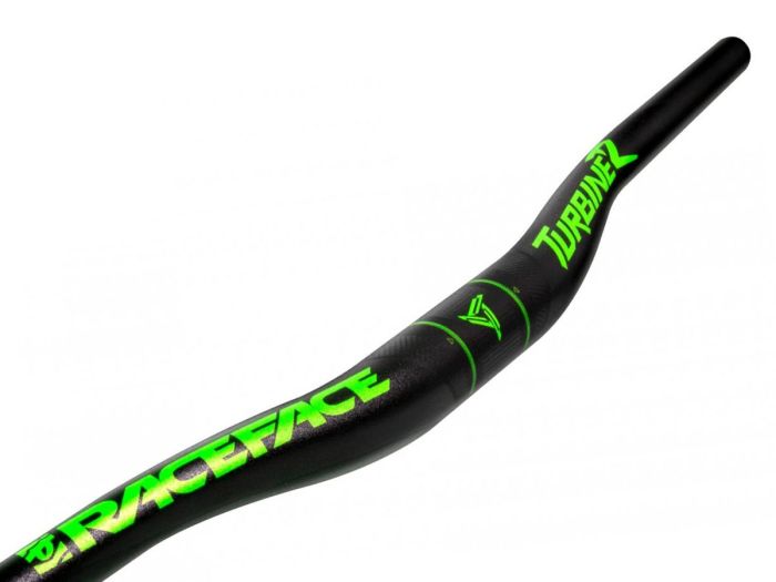 RACE FACE HANDLEBAR Turbine R 800x20x35 Green