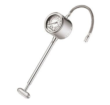 Hand Pump Lezyne SHOP SHOCK DRIVE, silver