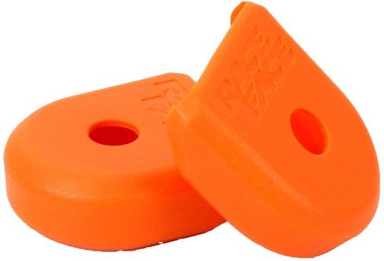 RACEFACE Aluminum Small Crank Arm Boots Pair Orange