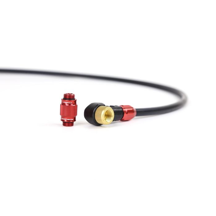 LEZYNE Floor Pump Steel Floor Drive 3.5" 220psi Y13 Red