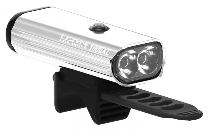 LEZYNE Front Light LITE DRIVE 1000XL Silver