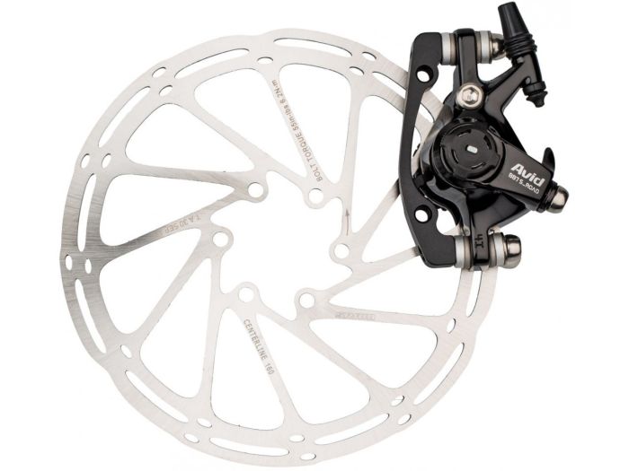 Disc brake AVID BB7 ROAD S Black FR RR IS PM 140mm 00.5016.166.110