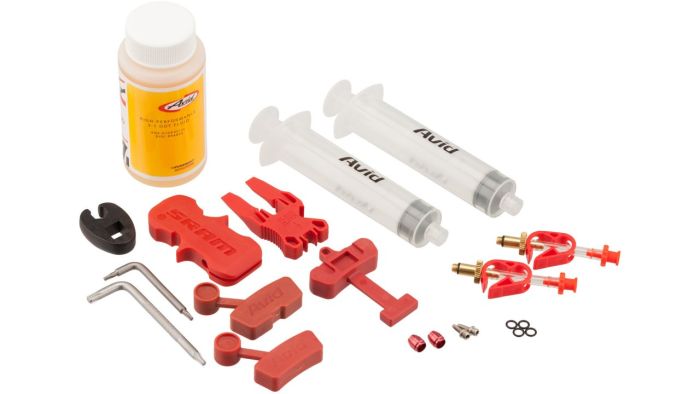 Set for leveling disc brakes AVID BLEED KIT + DOT 120ml