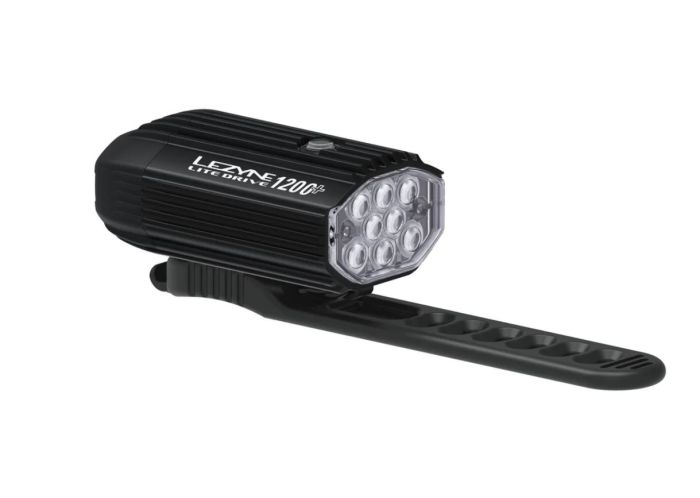 LEZYNE Front Light LITE DRIVE 1200+ USB-C Black Matt