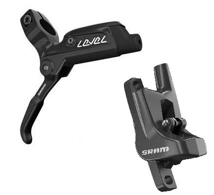 Disc brakes SRAM LEVEL Black Right Rear 1800mm 160 G2CS 2OIS A1 00.5018.106.003