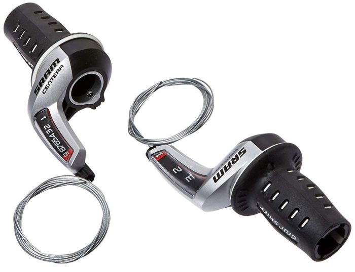 SRAM Centera Twist Shifter Set 3x9 Speed Shimano Compatible 00.0000.200.786