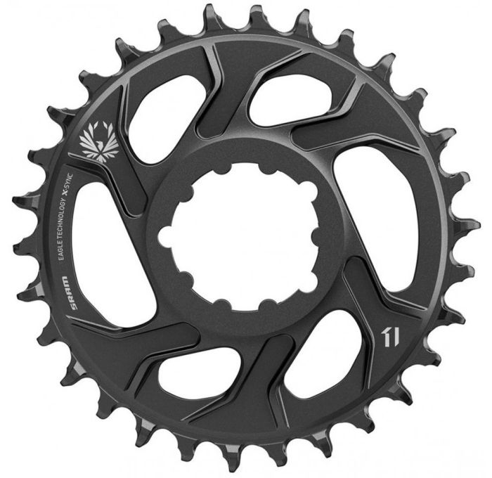 SRAM Chainring X-SYNC EAGLE 30T DM -4mm offset Black 11.6218.030.200