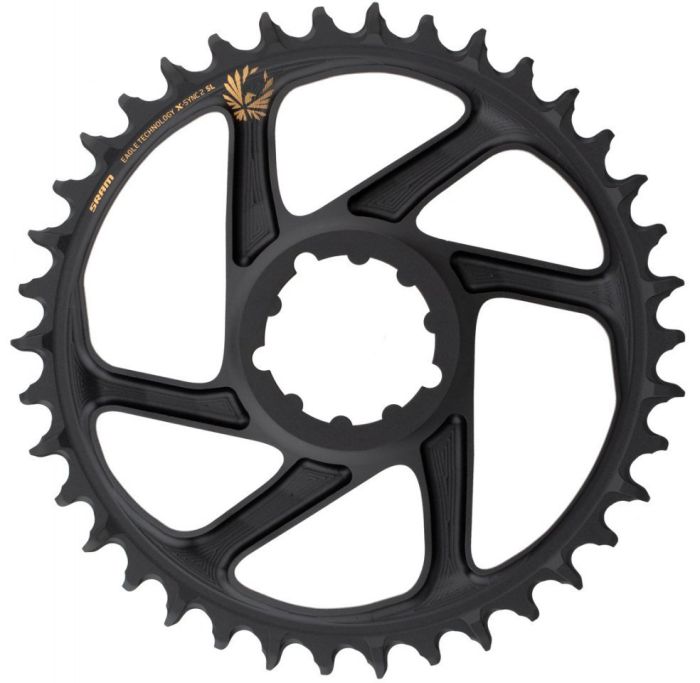 SRAM Chainring X-SYNC SL EAGLE 34T DM 6mm offset Black Gold 11.6218.040.004