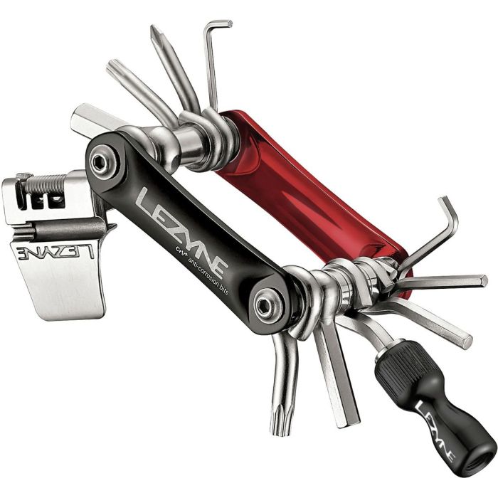 Multitool Lezyne RAP 15 Co2 Red Black