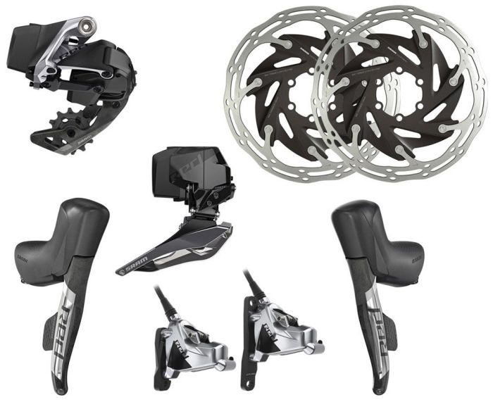 Grupset Sram Red eTap AXS 2x12 HRD 00.7918.078.008