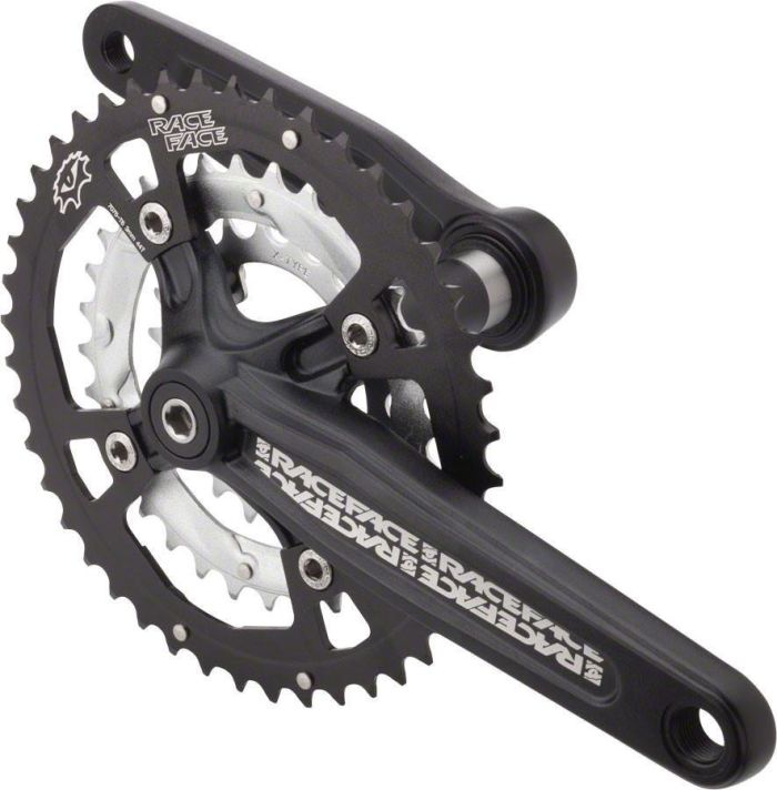 RACEFACE Crankset RIDE 24/32/42T 10Speed 175mm Black CK12 RXC 10175 BLK