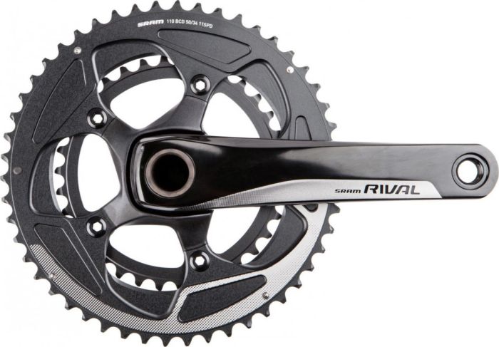 Cranks SRAM Crank Set Rival22 GXP 170 50-34 Yaw 00.6118.249.003