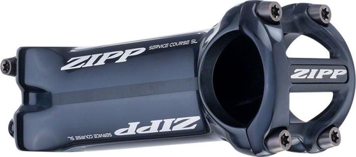 ZIPP Stem Service Course SL 6° 110mm 1.125 Alu7075 Polished Black 00.6518.009.004