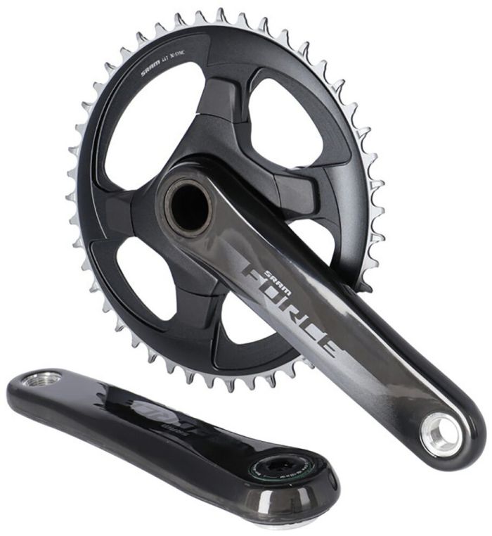 SRAM Crankset Force 1x D1 24mm 175mm 46T Gloss 00.6118.567.039