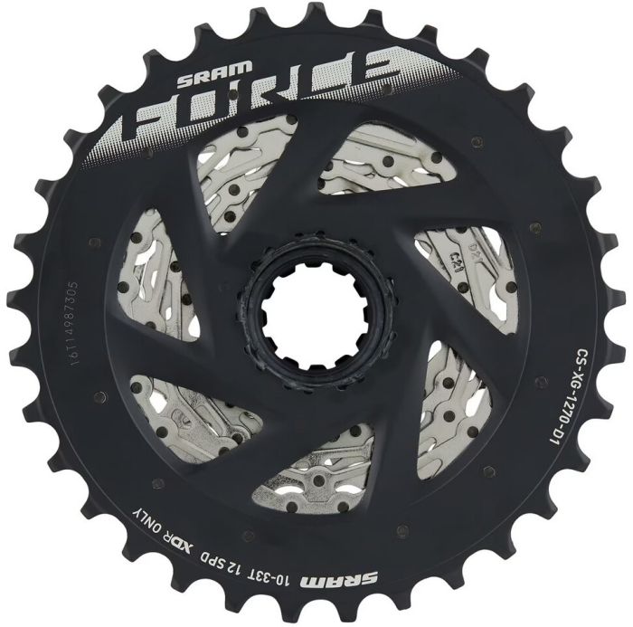 SRAM Cassette XG-1270 D1 Silver 12sp XDR 10-33 00.2418.117.001