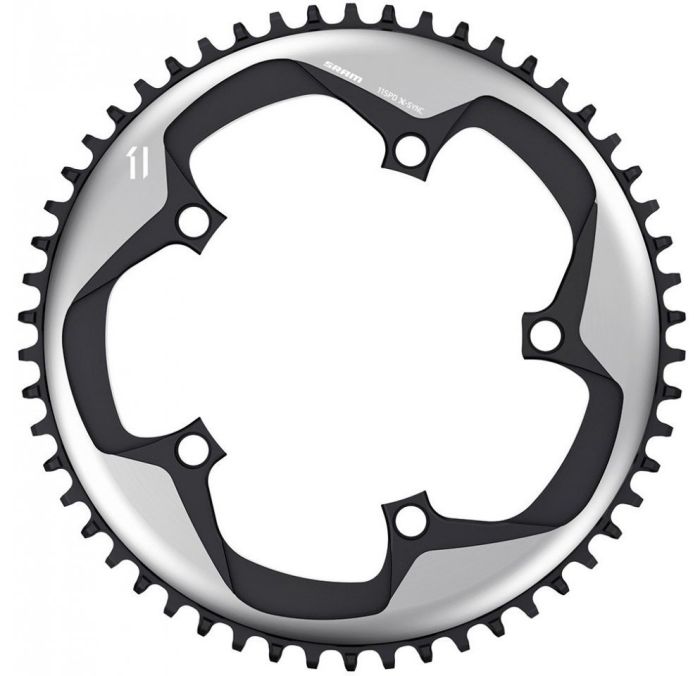 SRAM Chainring CRING X-SYNC 11sp 52T BCD130 Aargon Grey 11.6218.020.000