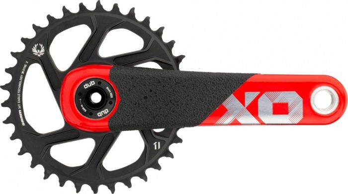 Crankset Sram X01 DH DUB 34T 165mm 10-11 Speed ??Black Red 00.6118.604.000