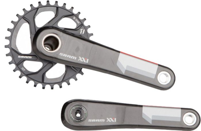 Cranks SRAM XX1 GXP 175mm XSYNC DM 32T Black Red 00.6118.332.001