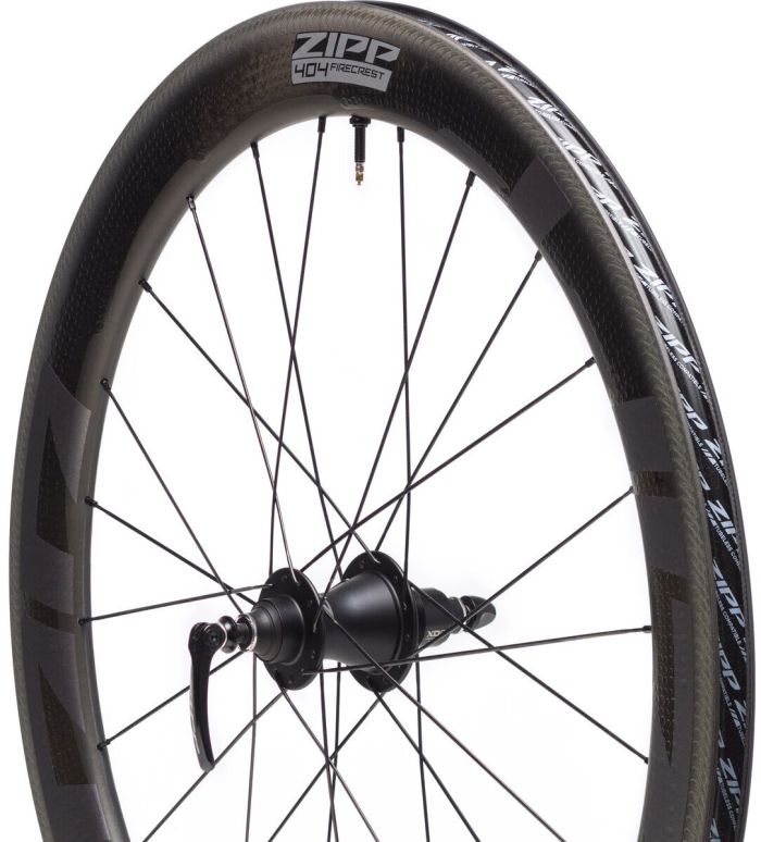 ZIPP 404 Firecrest Carbon Rear Wheel Clincher QR SRAM XDR Black A1 00.1918.522.001