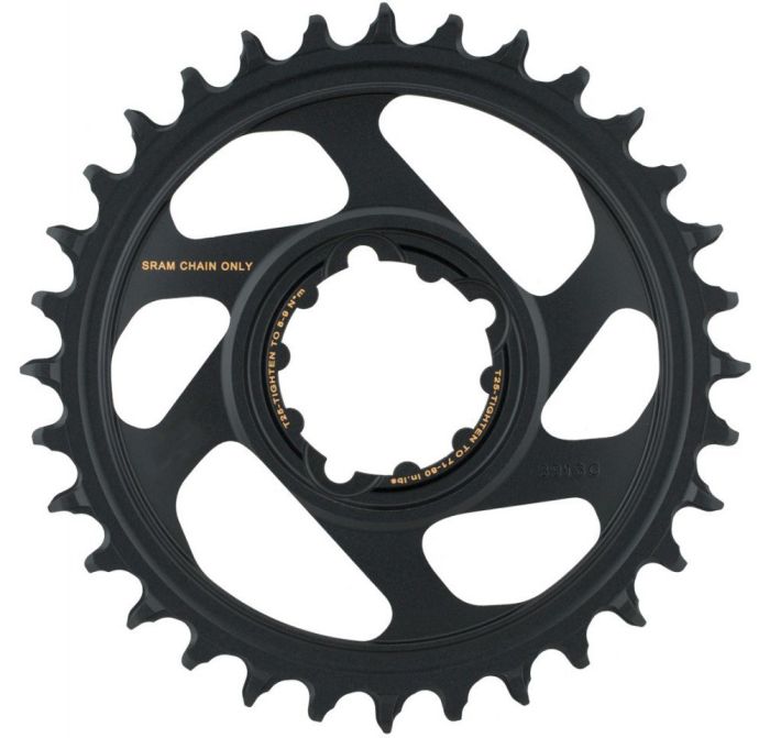 SRAM Chainring X-SYNC EAGLE 30T DM 6mm offset Black Gold 11.6218.030.100