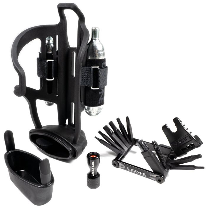 LEZYNE Tubeless Flow Storage Loaded V-PRO 17 + СО2 Head Black Y14 4710582 543210
