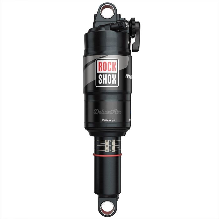 Amortizator RockShox Monarch RT3 Auto Sag (197x48/7.75x1.9) MReb/LComp, SoftPedal, 320LockoutForce, FastBlack/SBC Shock Block 2013-2015 Camber/Rumor 29Alloy