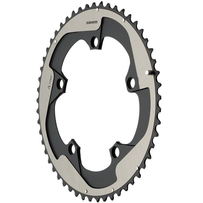 SRAM Chainring X-Glide ROAD 53T 10sp BCD130 Grey 11.6218.002.000