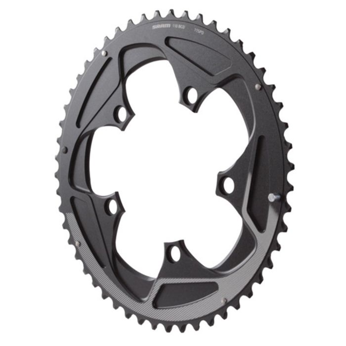 SRAM Chainring X-Glide ROAD 52T 11sp BCD110 2-Pin Black 11.6218.016.000