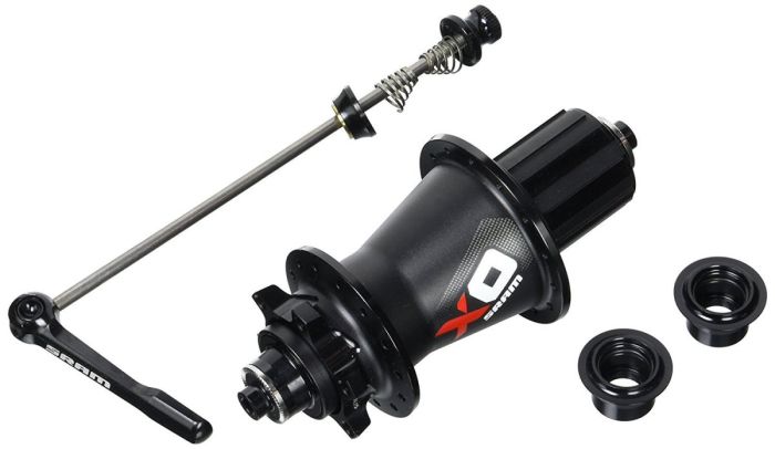 SRAM Rear Hub X0 DISC QRx135mm/12x142mm 28H XD Black Red 00.2018.006.008