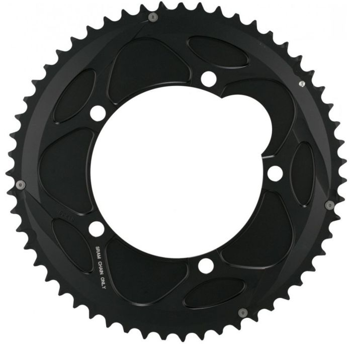 SRAM Chainring POWERGLIDE CRING ROAD RED 10sp 54T BCD130 Black 11.6215.198.030