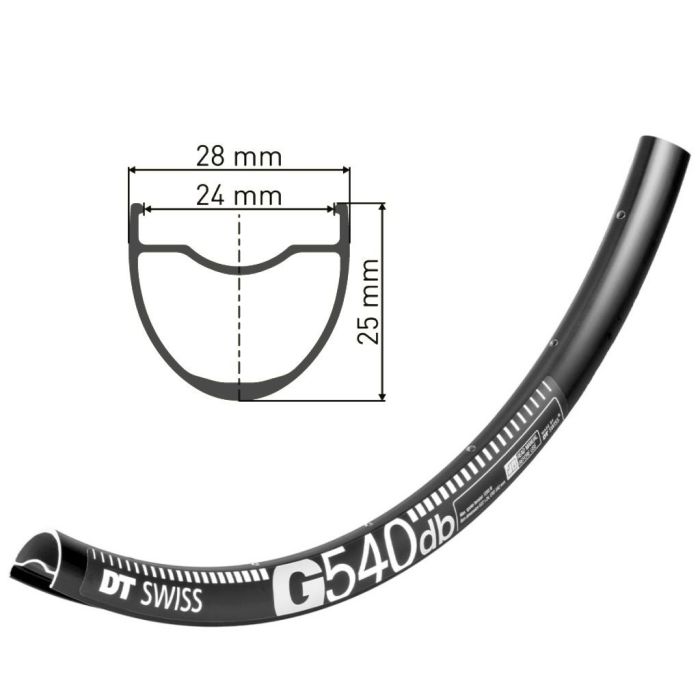 Rim DT SWISS G540 29 "28H