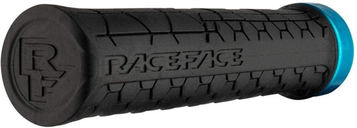 RACE FACE GRIP GETTA 30MM BLACK TURQUOISE