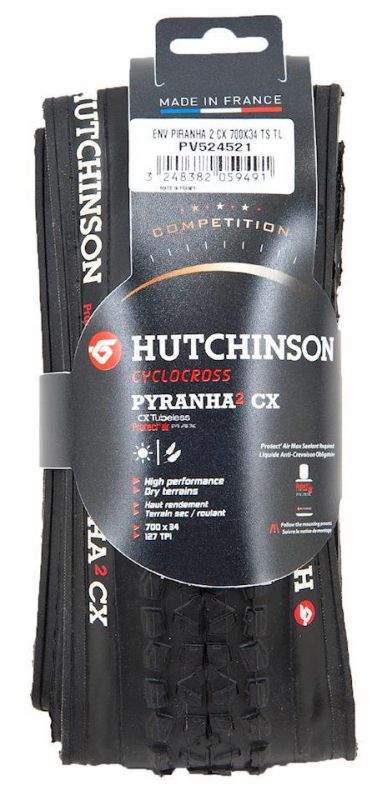 Tire Hutchinson Piranha 2 700X33 CX TS TL