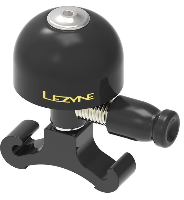 Bell Lezyne CLASSIC BRASS SMALL ALL BLACK BELL