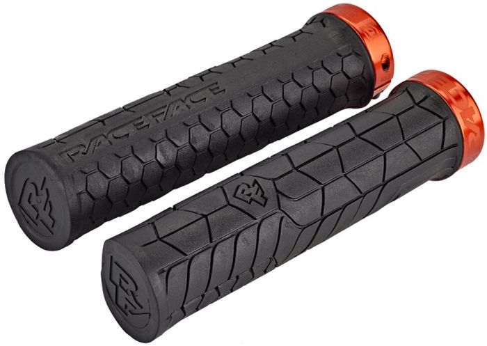 RACE FACE GRIP GETTA 30MM BLACK ORANGE