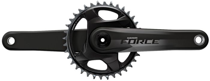 SRAM Crankset Force 1x D1 24mm 175mm 46T Gloss 00.6118.567.039