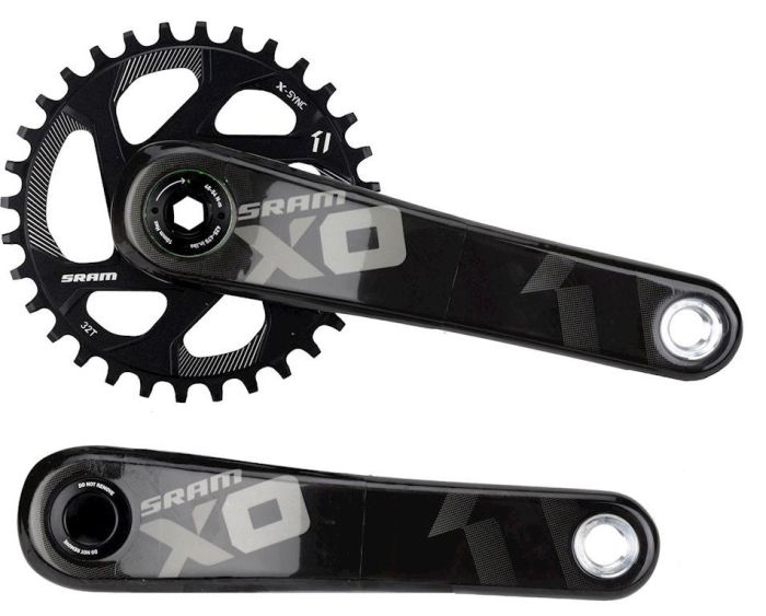 Cranks SRAM X01 Eagle BB30 170mm XSYNC DM 32T Black 00.6118.334.002