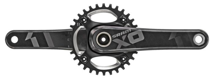 Cranks SRAM X01 DH BB3083 165mm 32T Black 00.6118.356.000