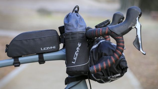 Bag Lezyne ENERGY CADDY XL Black frame top tube