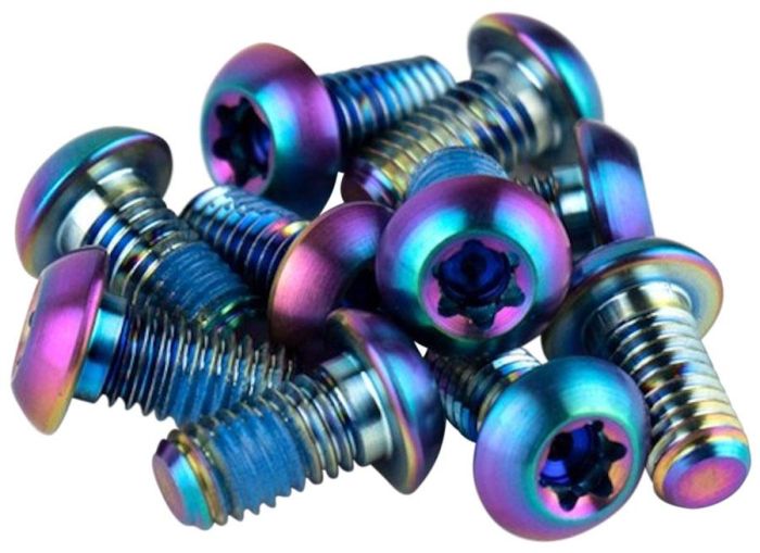 Bolts rotor SRAM Titanium T25 Rainbow Bolts 12p 00.5318.027.000