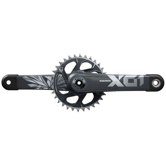 SRAM X01 Eagle X-SYNC2 Carbon Crankset 165mm 32t Boost 148 DUB Lunar Polar Black C3 00.6118.603.013