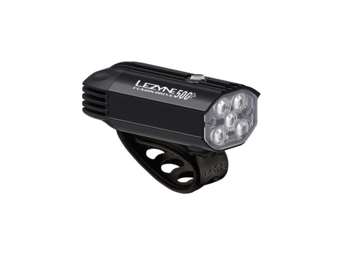 LEZYNE Front Light FUSION DRIVE 500+ USB-C Black Matt