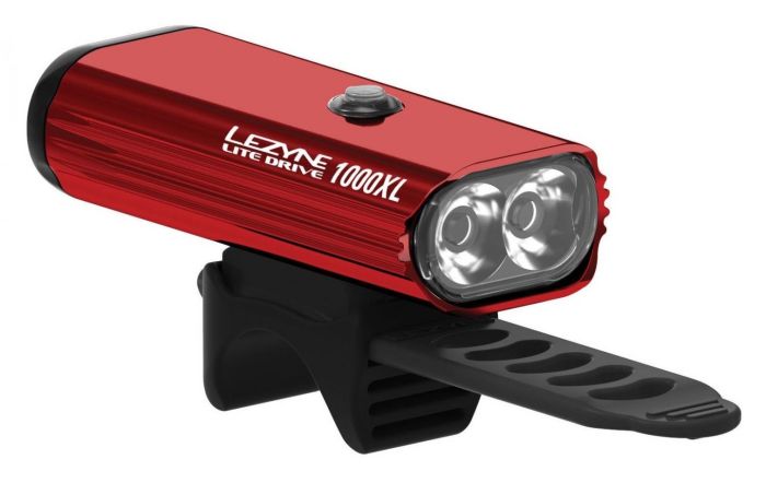 LEZYNE Front Light LITE DRIVE 1000XL Red