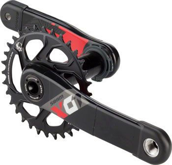 Cranks SRAM X01 EAGLE DUB 175 DM 32T RED